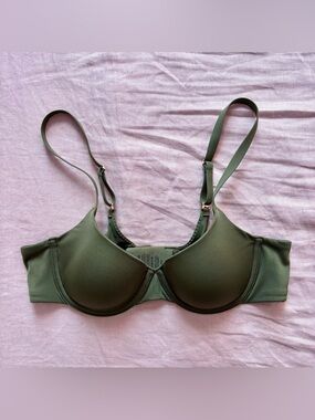 Thirdlove ComfortStretch Back Smoothing T-Shirt Bra in Moss